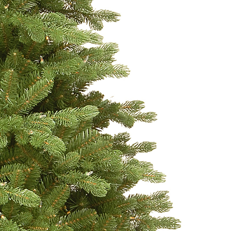 7.5 ft Pre Lit Bosworth Spruce Real Feel Artificial Christmas Tree with 800 Warm White LED's