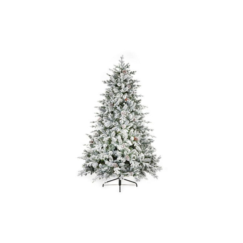 7.5ft Snowy Dorchester Spruce Luxury Real Feel Artificial Christmas Tree