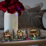 17 Piece Battery Operated Christmas Street Village Scene