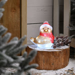 19cm Cute Battery Operated Christmas Robin