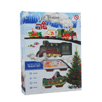 20pc Christmas Train Set with Music, Lights and Smoke