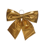 44cm Metallic Gold Effect Christmas Bow