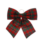44cm Tartan Fabric Christmas Bow
