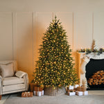 Set of 500 Compact Antique Gold LED Christmas Lights