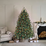 Set of 1000 Compact Multi Coloured Christmas Lights