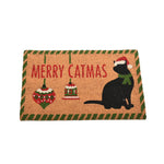 'Merry Catmas' Coir Christmas Doormat 60cm x 40cm