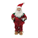 60cm Standing Santa with Coffee Pot and Christmas Cookies