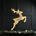 78cm Neon Flex Angel Glow Christmas Reindeer with 540 Warm White LEDs