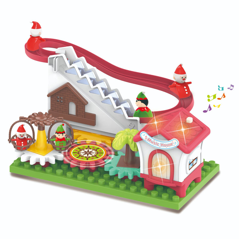 Fun Santa Race Gear Christmas Puzzle