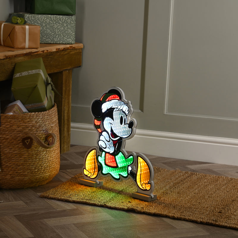 40cm Sitting Minnie Mouse Disney Christmas Infinity Light