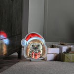40cm Adorable Hedgehog Christmas Infinity Light