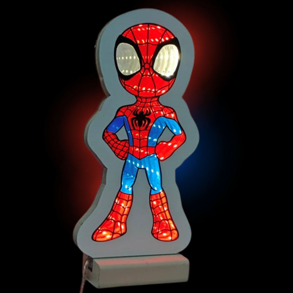 20cm Spiderman Christmas Infinity Light