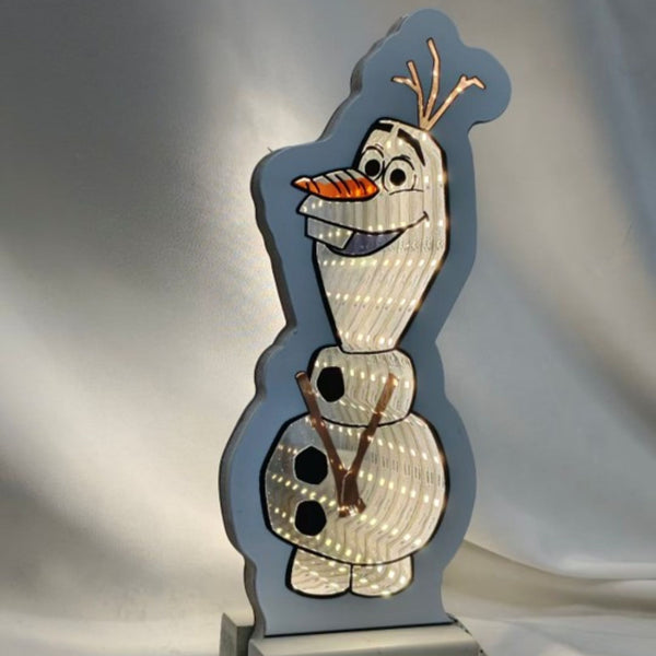 20cm Cute Olaf the Snowman Disney Christmas Infinity Light