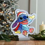20cm Stitch with Scarf Disney Christmas Infinity Light