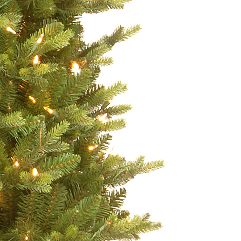7.5ft Pre Lit Carrington Real Feel Fir Christmas Tree with 400 Warm White LEDs