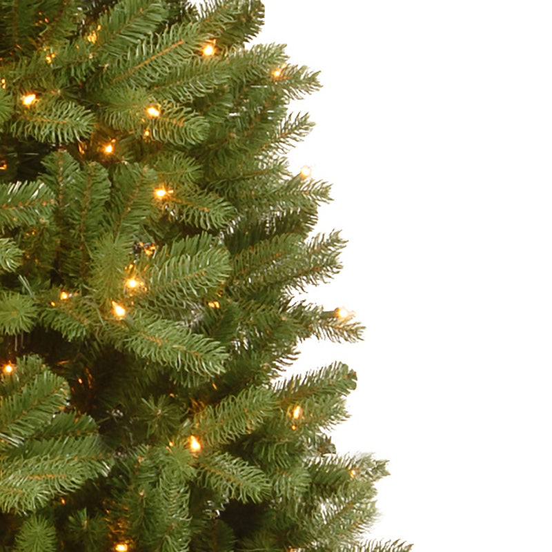 7.5ft Pre Lit Newberry Real Feel Spruce Tree with 750 Warm White LEDs