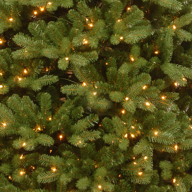 7.5ft Pre Lit Newberry Real Feel Spruce Tree with 750 Warm White LEDs