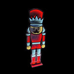 6ft Candy Cane Festive Nutcracker Christmas Infinity Light for Commercial Christmas Display