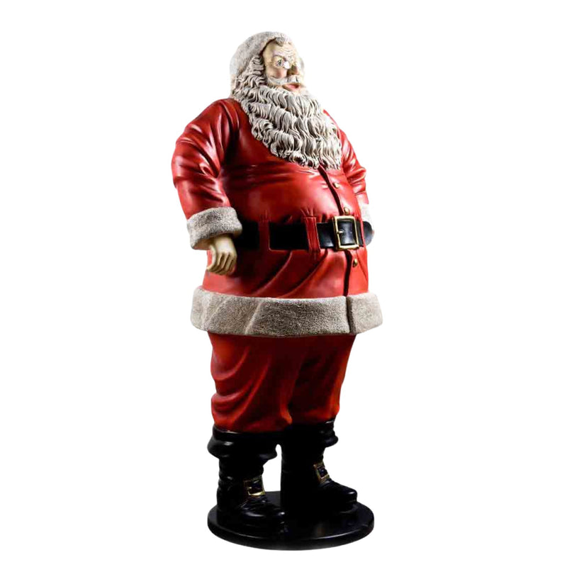 1.8m Large Jolly Standing Santa Christmas Display Prop