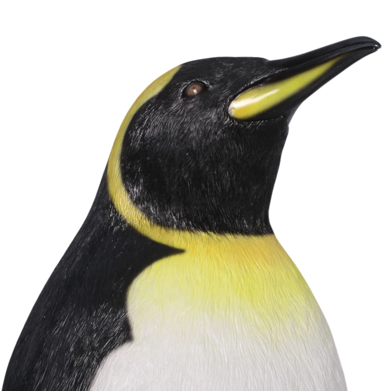Realistic Freestanding King Penguin Christmas Display Prop