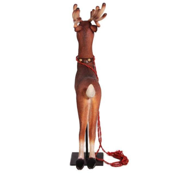 1m Leaping Reindeer With Stand Commercial Christmas Display Prop