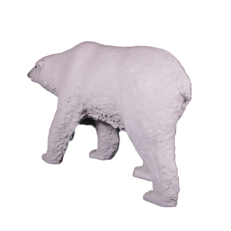 4ft Large Walking Polar Bear Commercial Christmas Display Prop