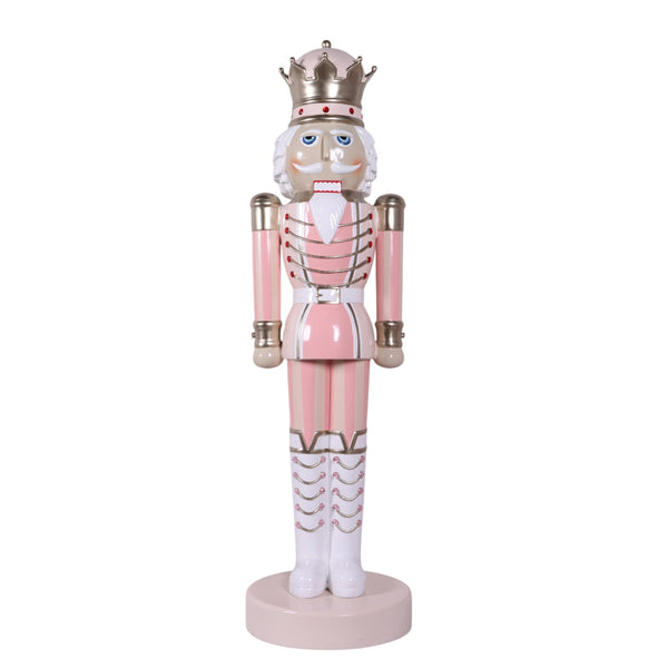 2.01m Christmas Nutcracker Soldier Wearing Pink Uniform