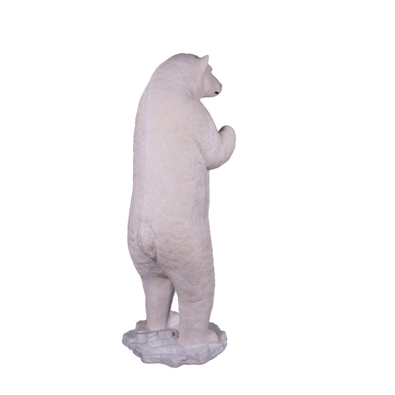 7ft Large Standing Polar Bear Commercial Christmas Display Prop
