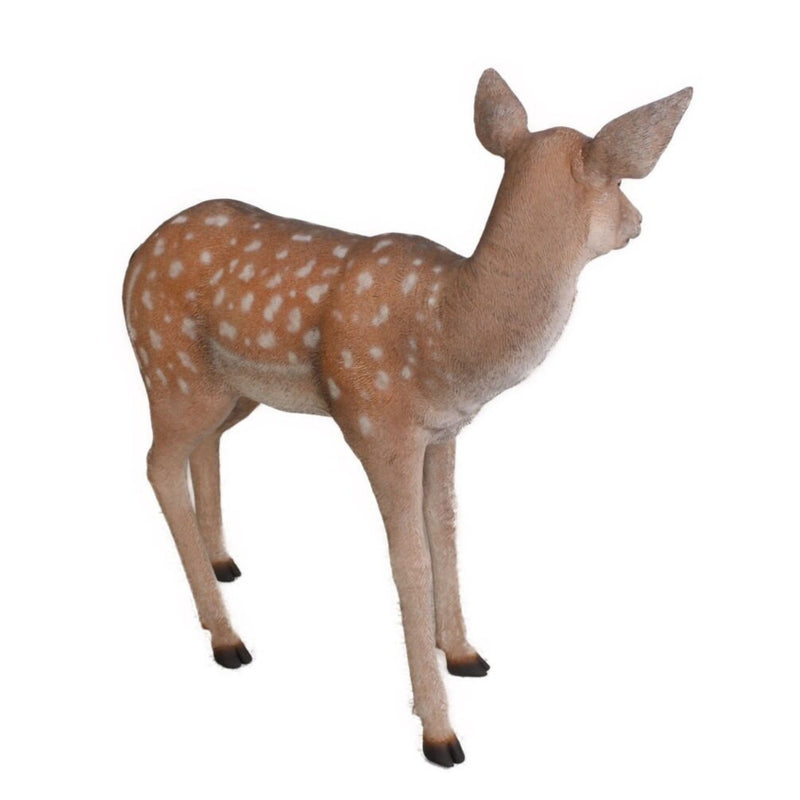 80cm Festive Fallow Dear Fawn Commercial Christmas Display Prop