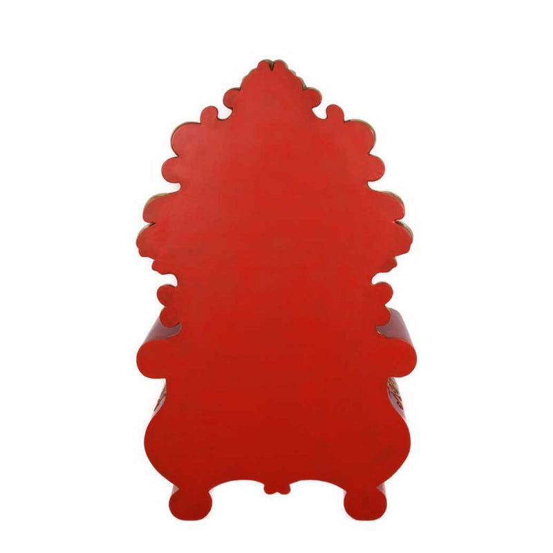 1.6m Grand Red and Gold Santa Throne Photo Opportunity Seat