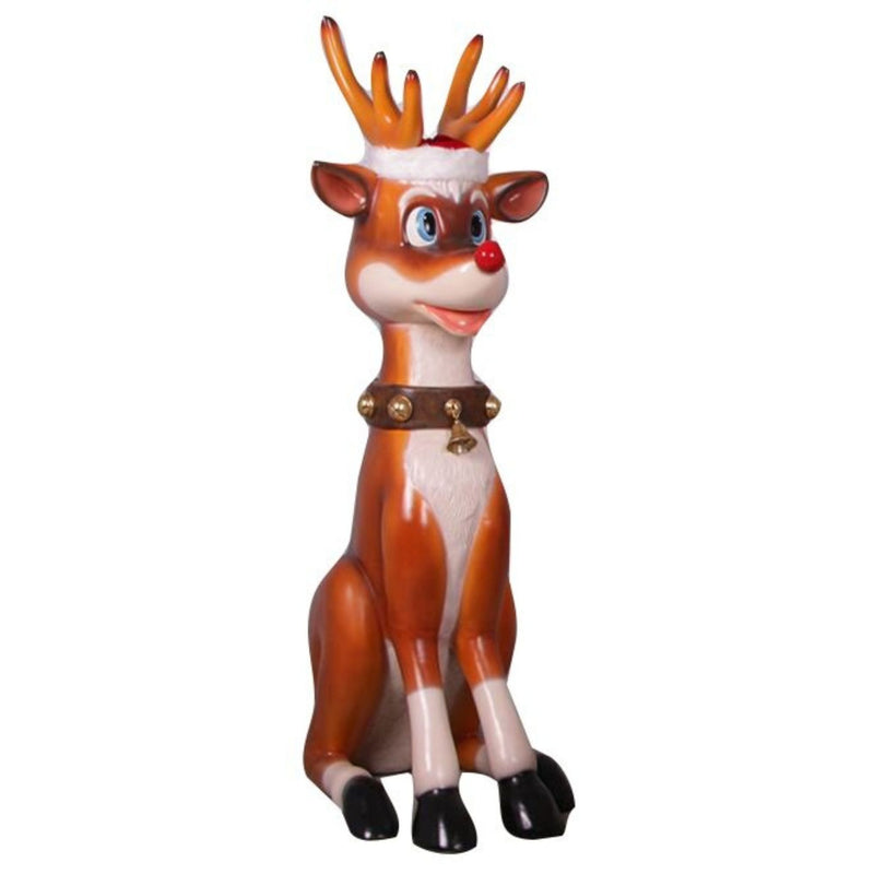 1.12m Small Funny Reindeer Commercial Christmas Display Prop