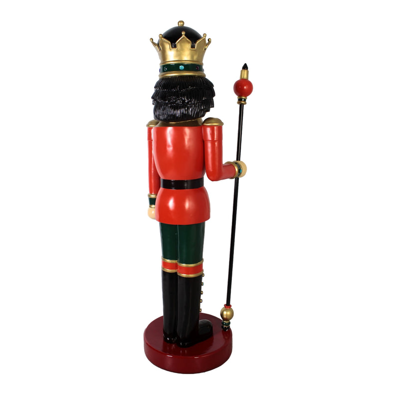 2.01m Christmas Nutcracker King Holding Sceptre (Right Hand) Display Prop