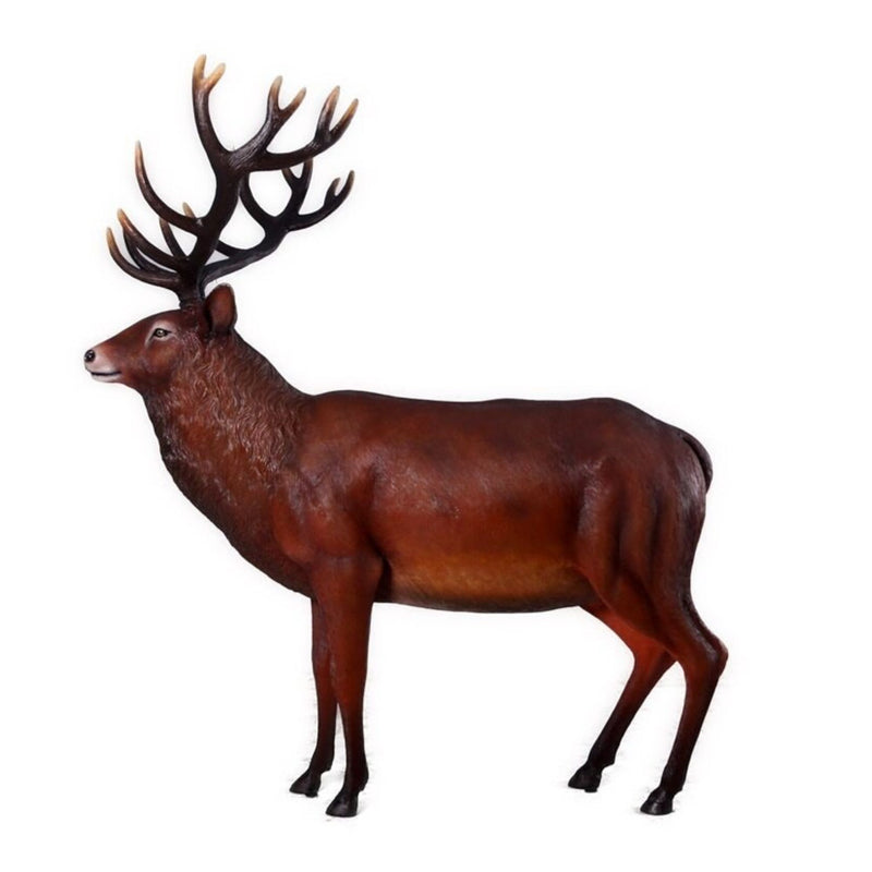 7ft Red Majestic Stag Commercial Christmas Display Prop