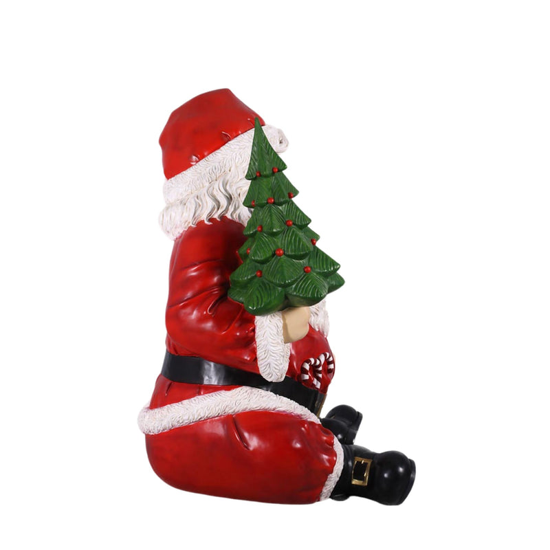 2.2m Giant Sitting Santa Claus Photo Opportunity Seat Christmas Prop