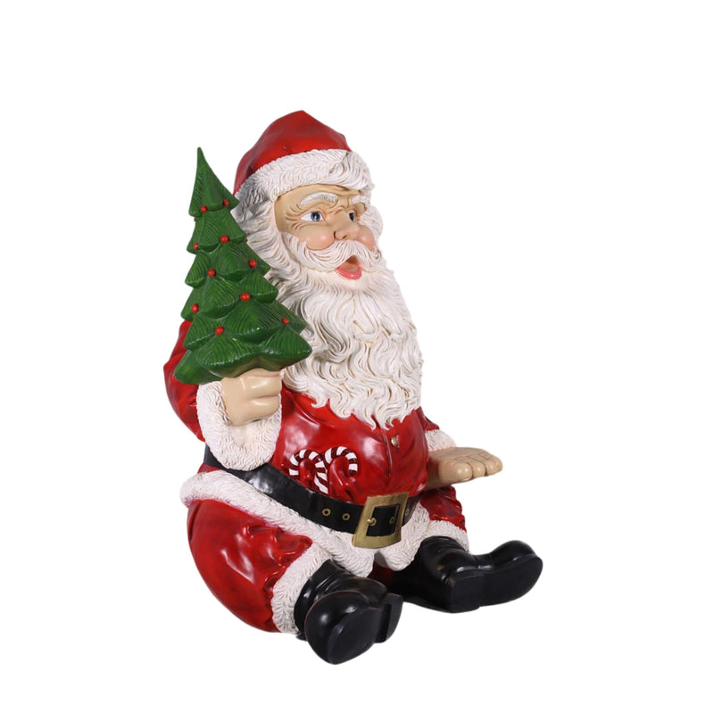 2.2m Giant Sitting Santa Claus Photo Opportunity Seat Christmas Prop