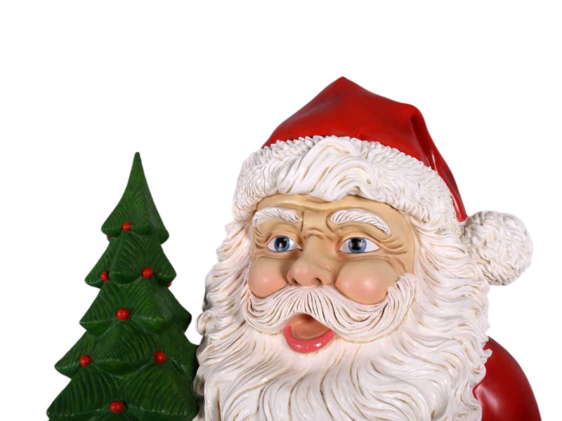 2.2m Giant Sitting Santa Claus Photo Opportunity Seat Christmas Prop