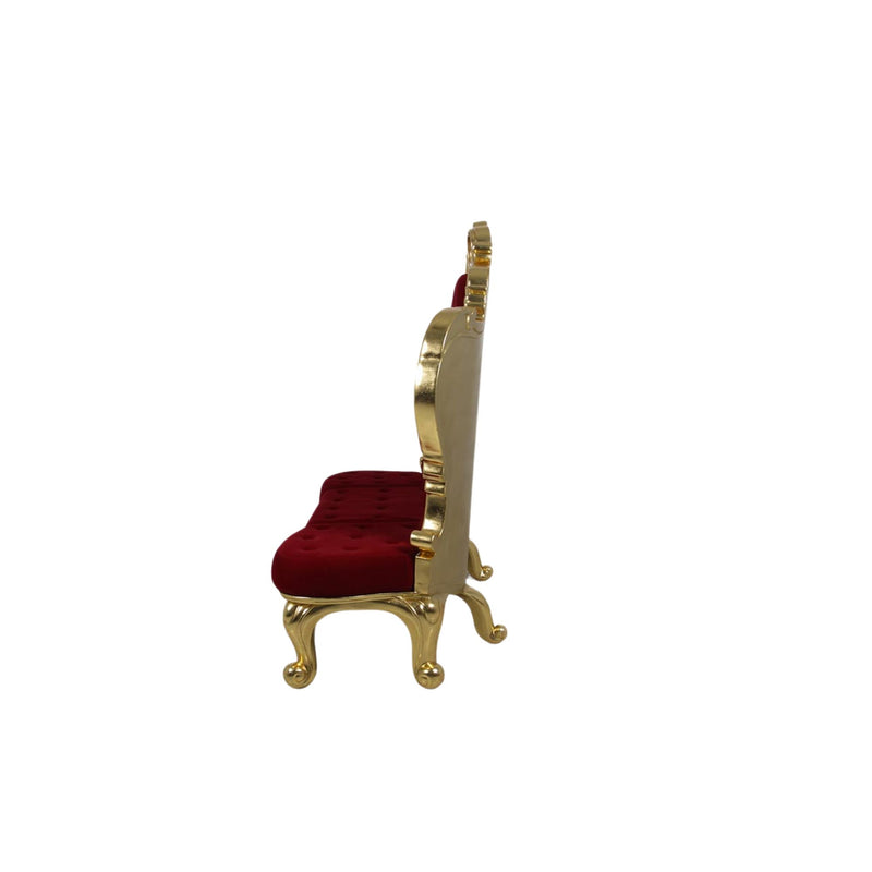 1.6m Red and Gold Grande Throne Commercial Christmas Display Prop