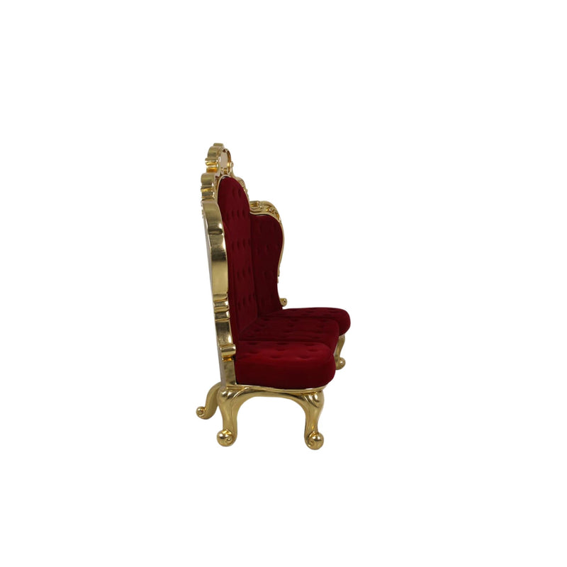 1.6m Red and Gold Grande Throne Commercial Christmas Display Prop