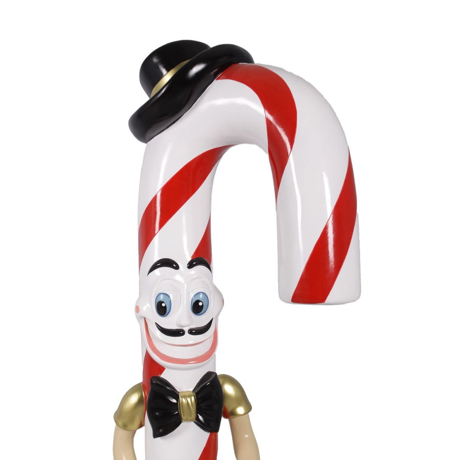 6.5ft Joe Candy Cane Stand Commercial Christmas Display Prop