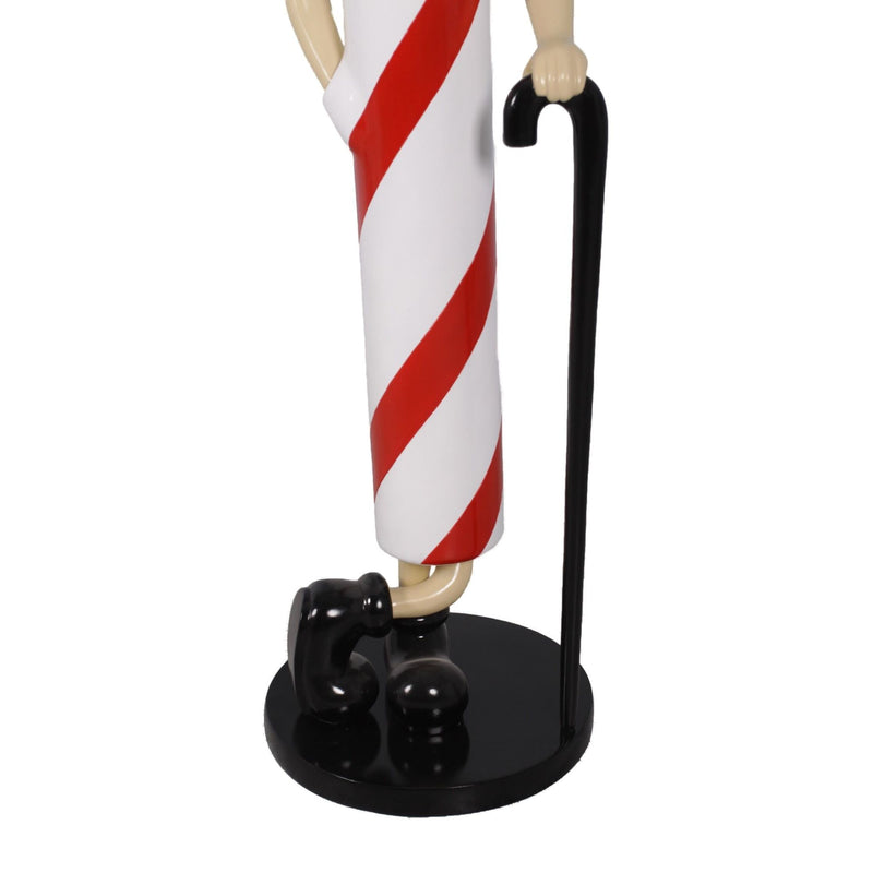 6.5ft Joe Candy Cane Stand Commercial Christmas Display Prop