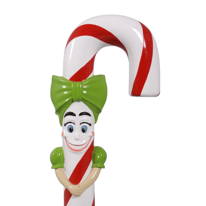 5ft Lizzy Candy Cane Stand Commercial Christmas Display Prop