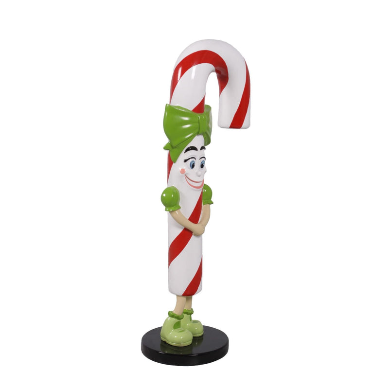 5ft Lizzy Candy Cane Stand Commercial Christmas Display Prop