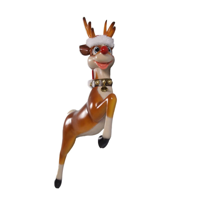 Funny Reindeer Wall Décor Commercial Christmas Display Prop