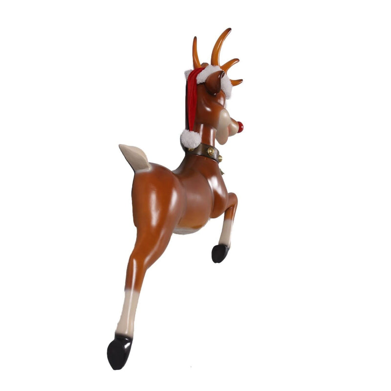 Funny Reindeer Wall Décor Commercial Christmas Display Prop