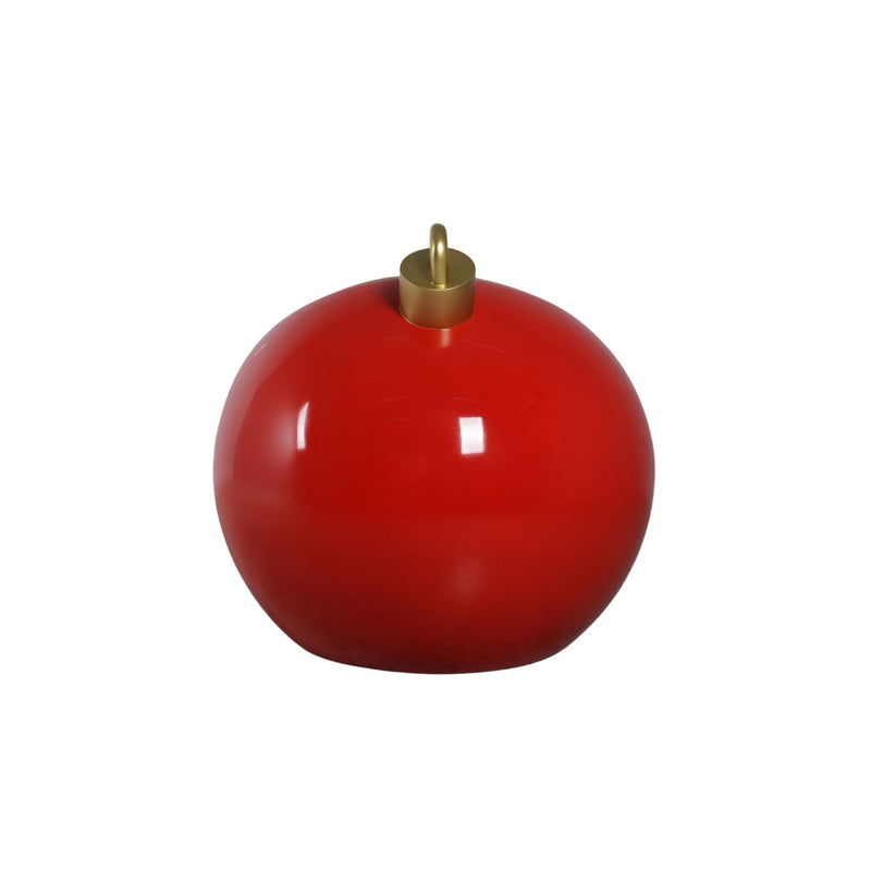 Red and Gold Christmas Bauble Photo Opportunity Seat