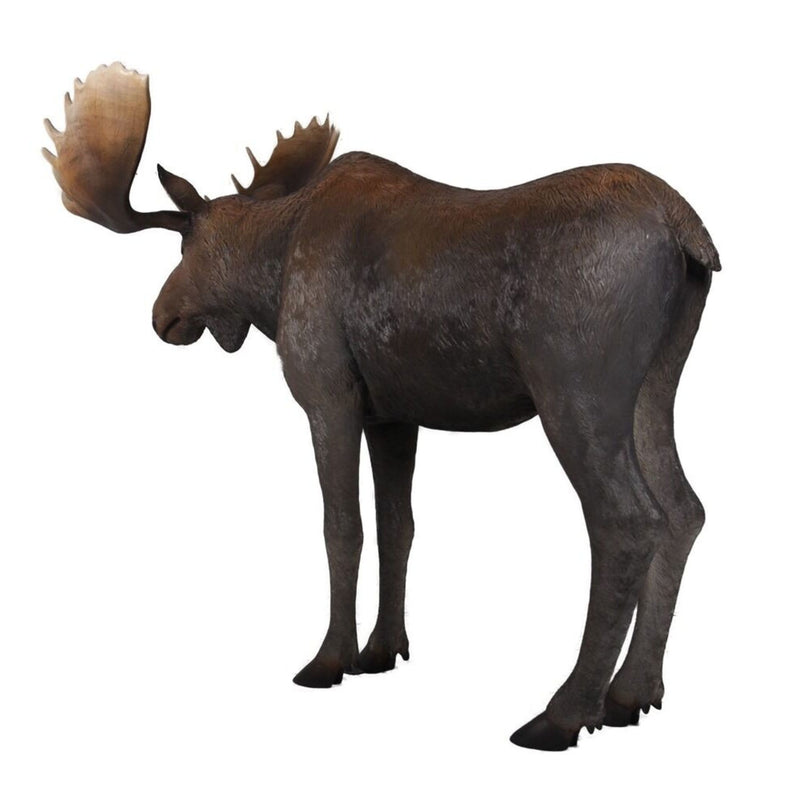 6ft Festive Moose Commercial Christmas Display Prop