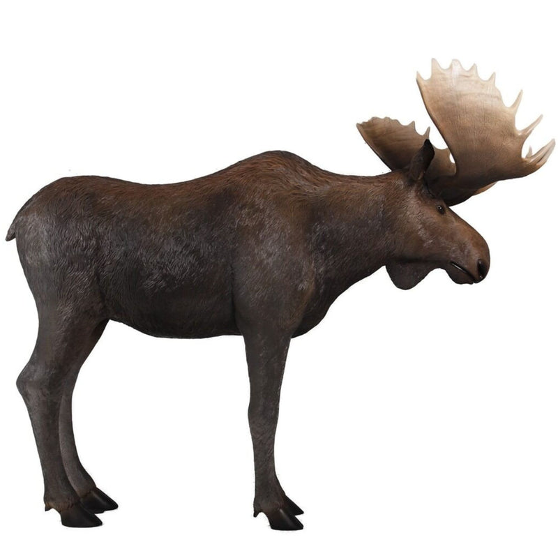 6ft Festive Moose Commercial Christmas Display Prop