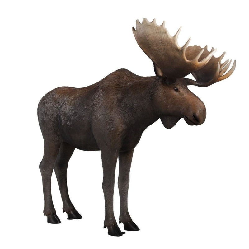 6ft Festive Moose Commercial Christmas Display Prop