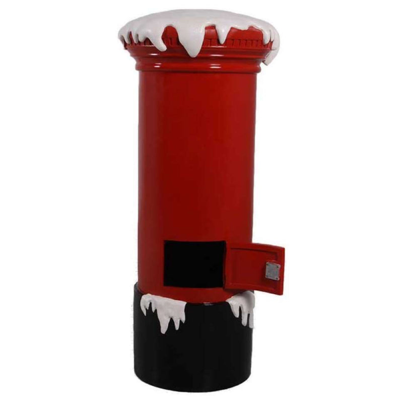 1m Red Santa Claus Mail Box Commercial Christmas Display Prop