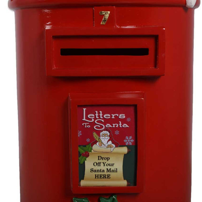 1m Red Santa Claus Mail Box Commercial Christmas Display Prop